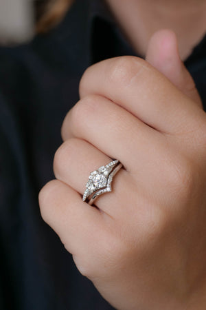 Overnight Platinum Engagement Ring 50843-E-3-4-PL | James Douglas Jewelers  LLC | Monroeville, PA